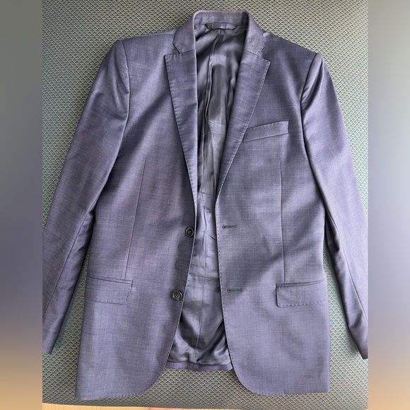 J. LINDEBERG Hopper Soft 140's Platinum Slim Fit Blazer Men's (46L)